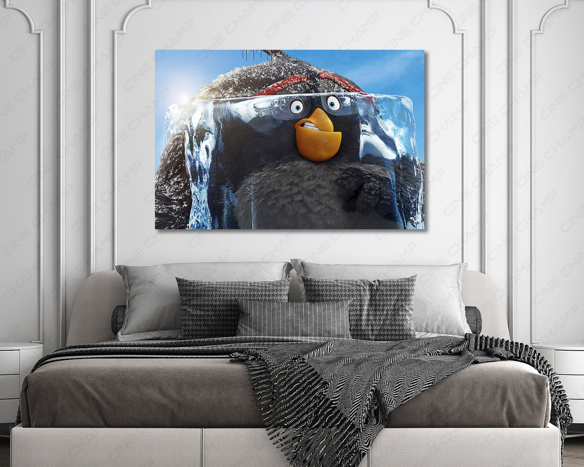 Angry Birds canvas for gaming room