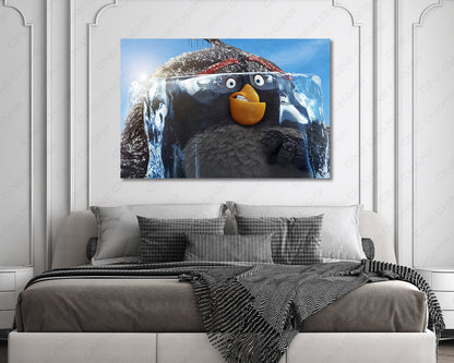 Angry Birds canvas for gaming room