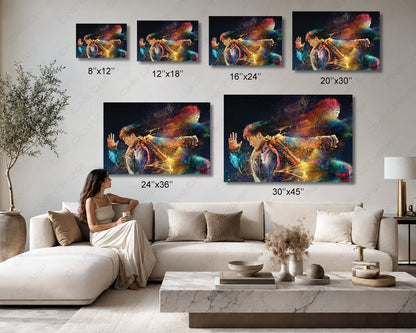 Animal World Canvas Print
