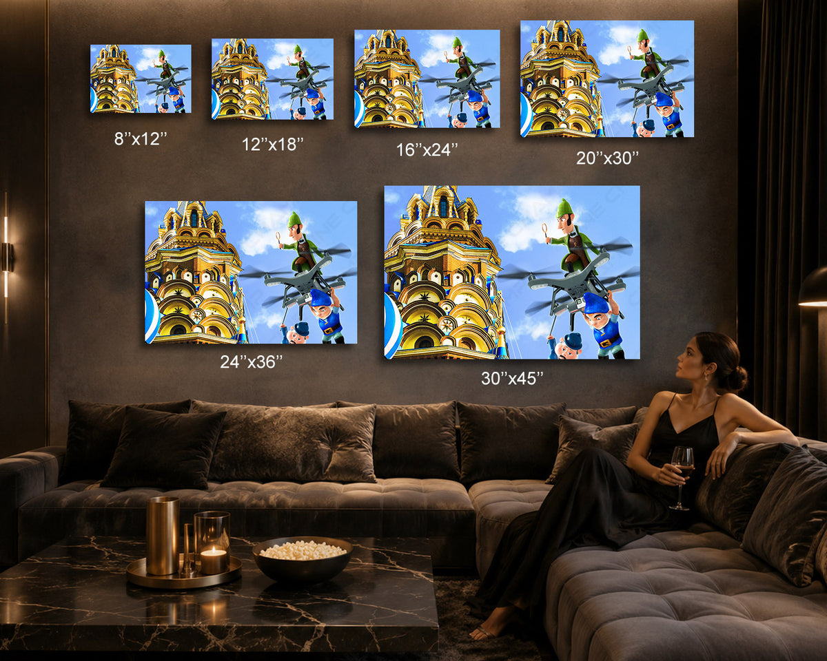 Animated Mystery Movie Wall Art