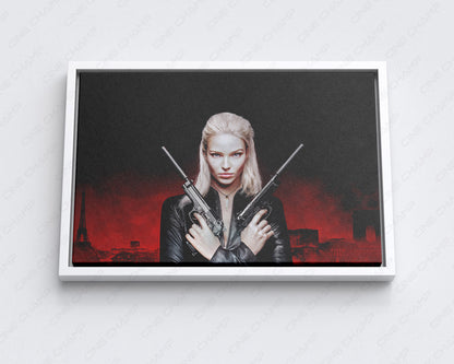 Anna Canvas Print Action Movie Wall Art