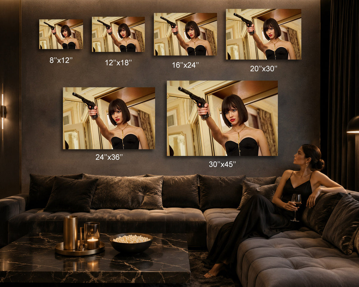 Anna Action Movie Wall Art