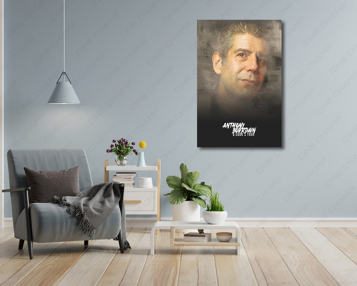Anthony Bourdain Food Travel Wall Art