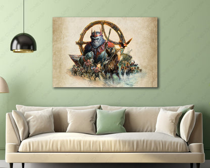 Ape Kingdom Legacy Canvas Artwork