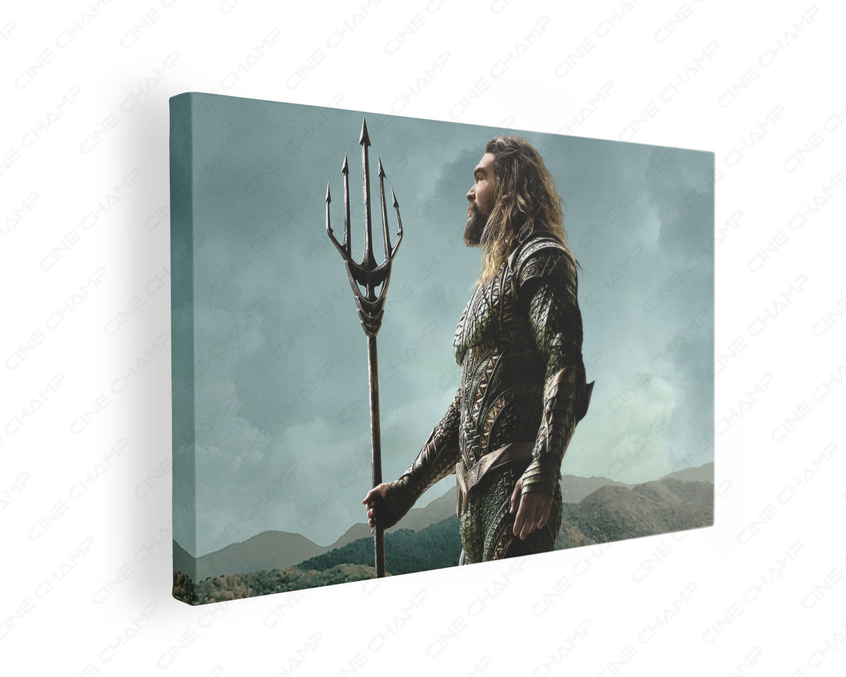 Aquaman Atlantis King Canvas Print