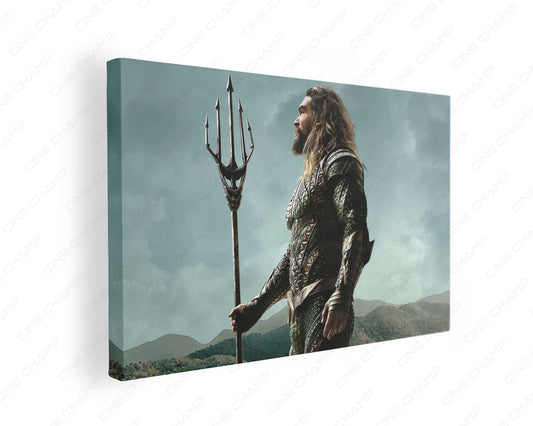 Aquaman Atlantis King Canvas Print