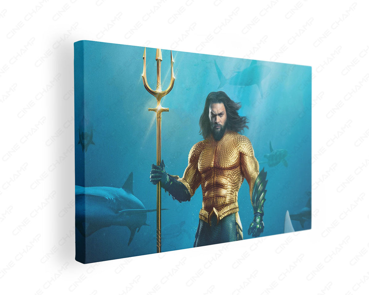 Aquaman Canvas Wall Art