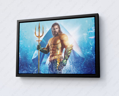 Aquaman DC inspired wall art