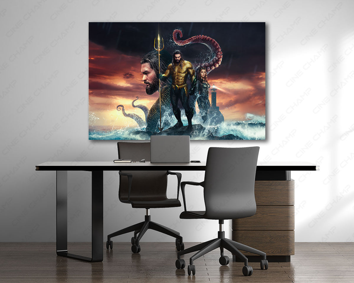 Aquaman Deep Sea Creature Artwork