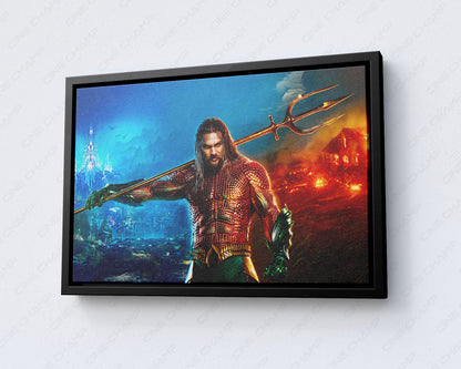 Aquaman Epic Ocean Hero Artwork