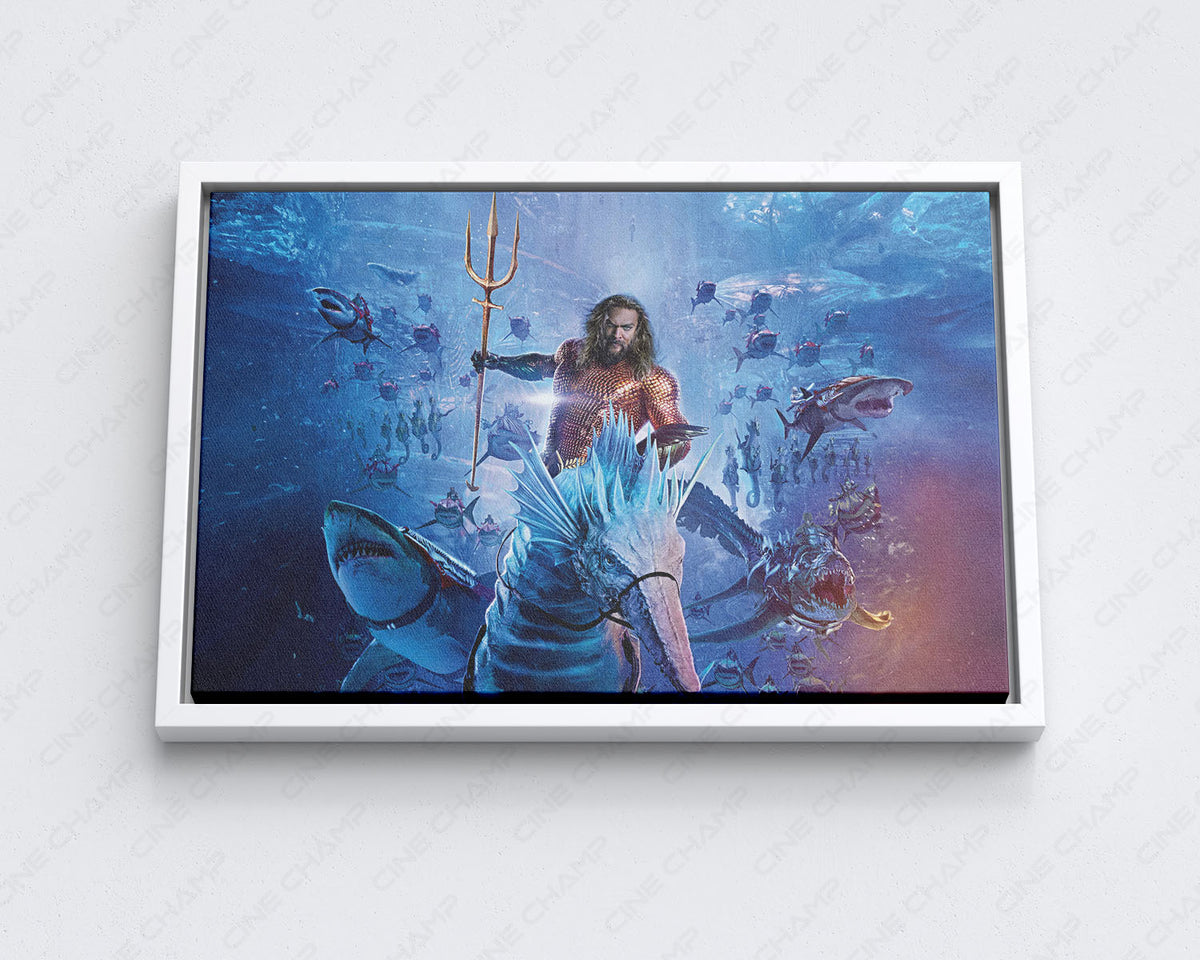 Aquaman Floating Frame
