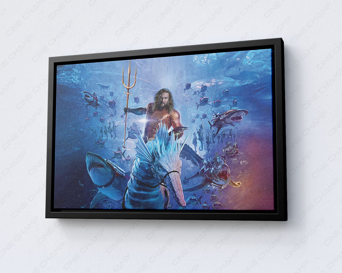 Aquaman Gaming Room Wall Artwork
