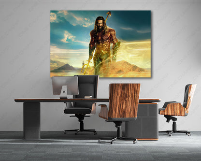 Aquaman Home Office Movie Wall Art