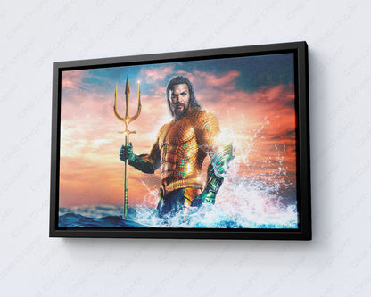 Aquaman Home Theater Canvas Artwork