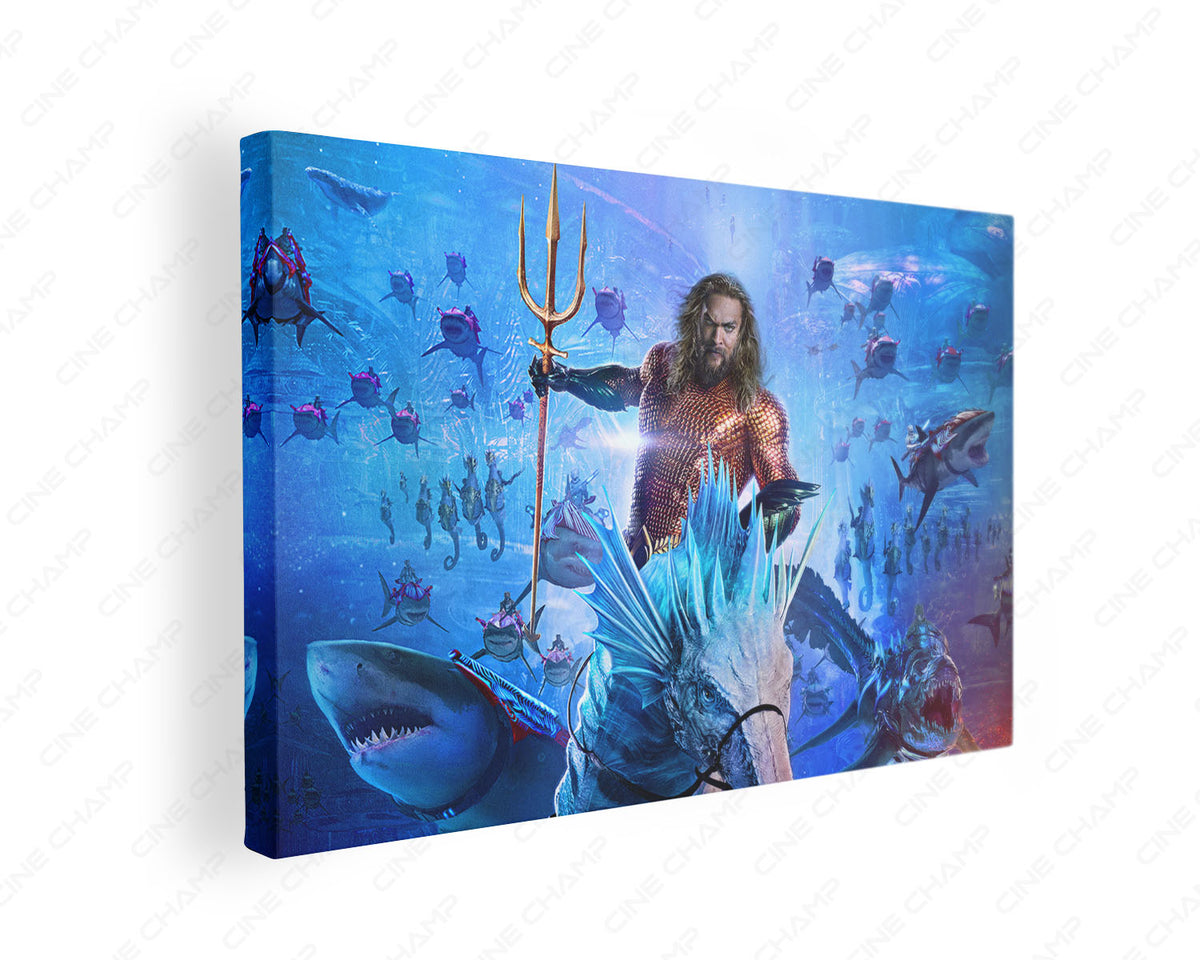 Aquaman King Of Atlantis Canvas Print