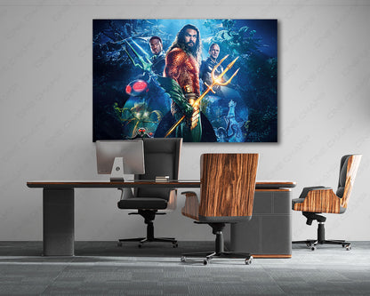 Aquaman King of Atlantis Wall Art
