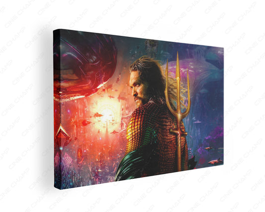 Aquaman Lost Kingdom Movie Canvas Print