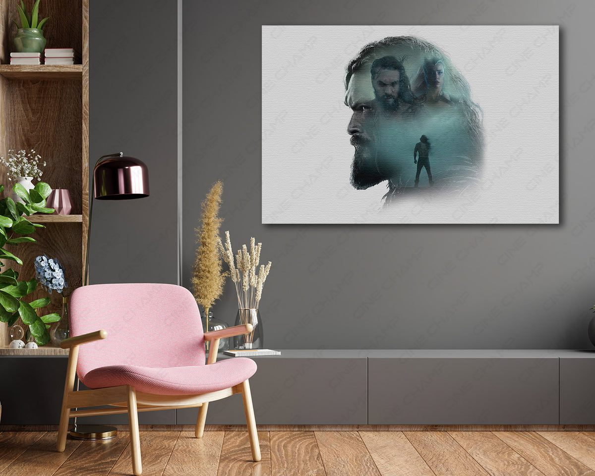 Aquaman Lost Kingdom cinematic artwork