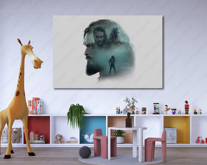 Aquaman Lost Kingdom collector wall art