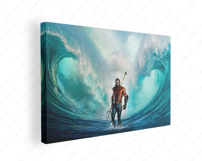 Aquaman Ocean King Canvas Print