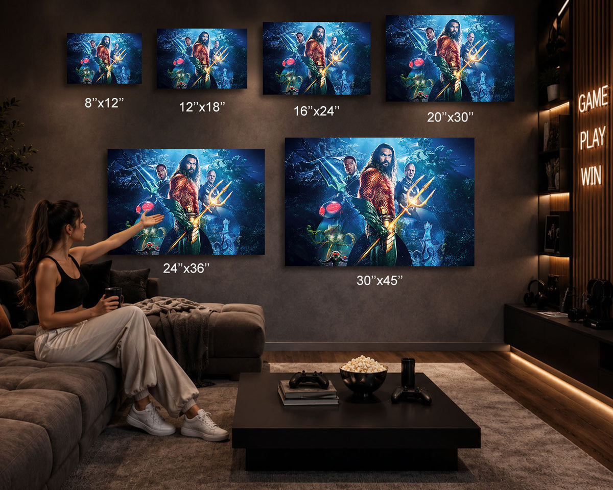 Aquaman Superhero Artwork