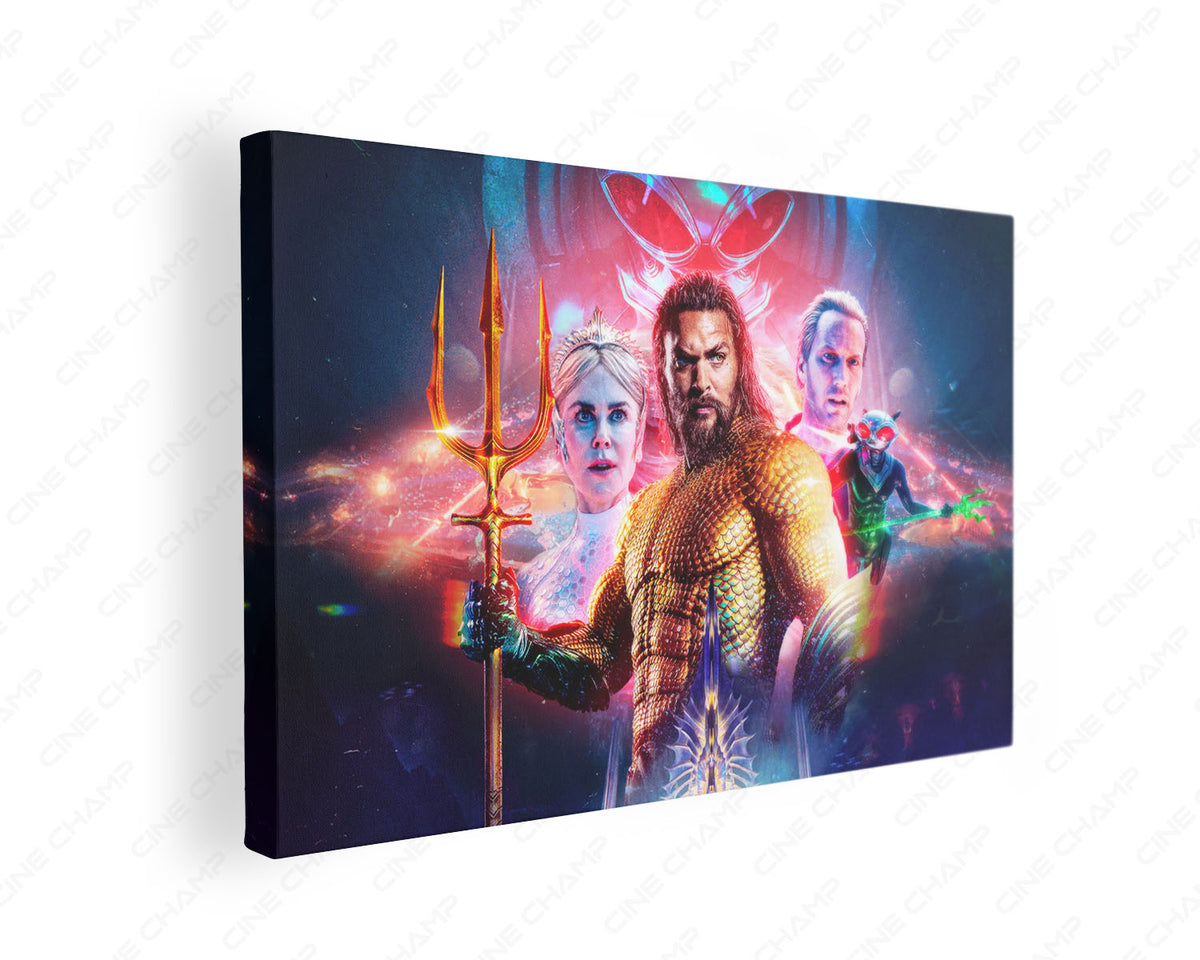 Aquaman Underwater Hero Canvas Print