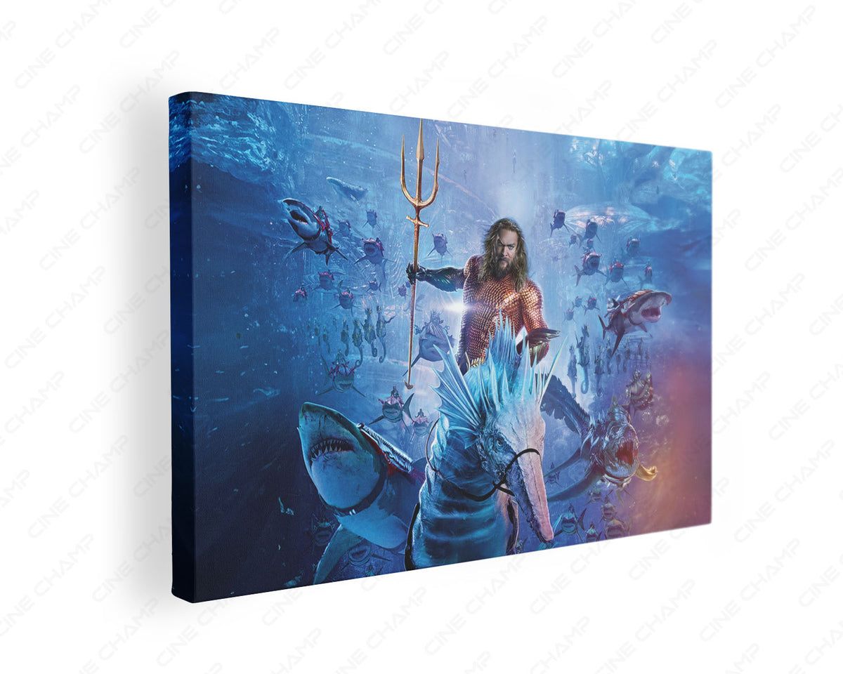 Aquaman Underwater Superhero Artwork