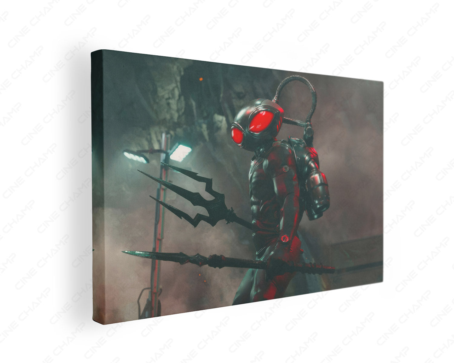 Aquaman and the Lost Kingdom Canvas Print Gallery Wrap Featuring DC Superhero Inspired Wall Artwork