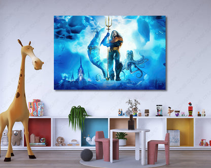 Aquaman collector wall art