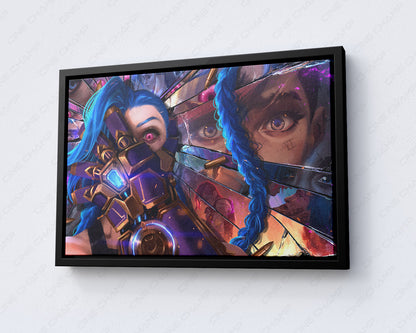 Arcane Canvas Print League of Legends Wall Art