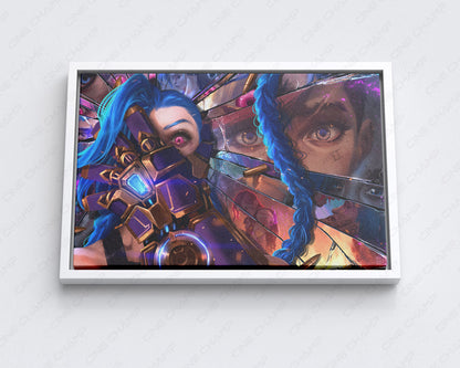 Arcane Canvas Print League of Legends Wall Art