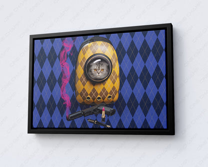 Argylle Canvas Print Spy Action Movie Wall Art