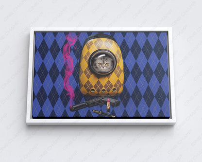 Argylle Canvas Print Spy Action Movie Wall Art