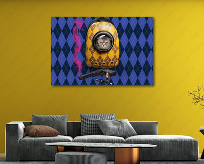 Argylle Canvas Print Spy Action Movie Wall Art