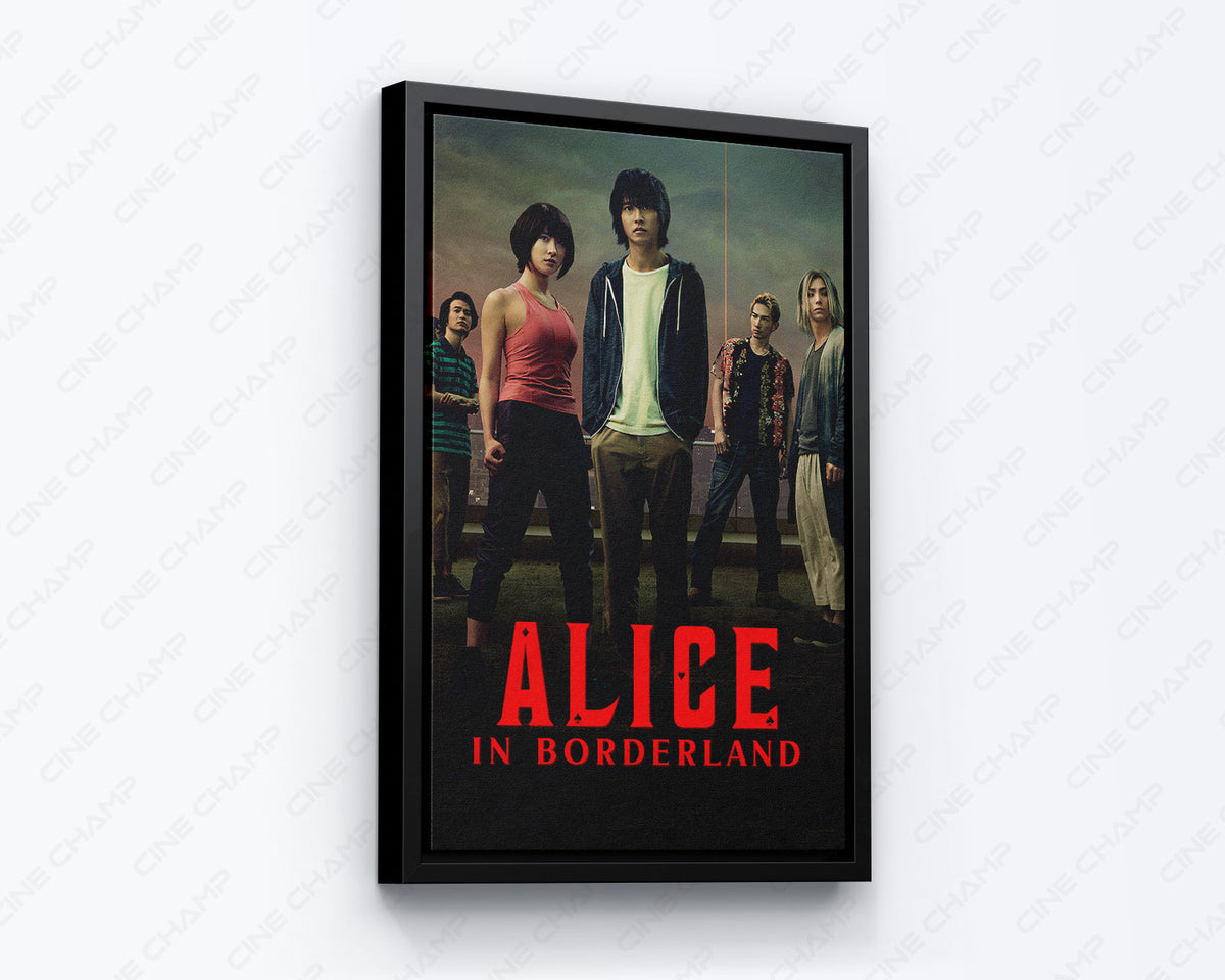 Arisu Inspired Alice in Borderland Wall Artwork