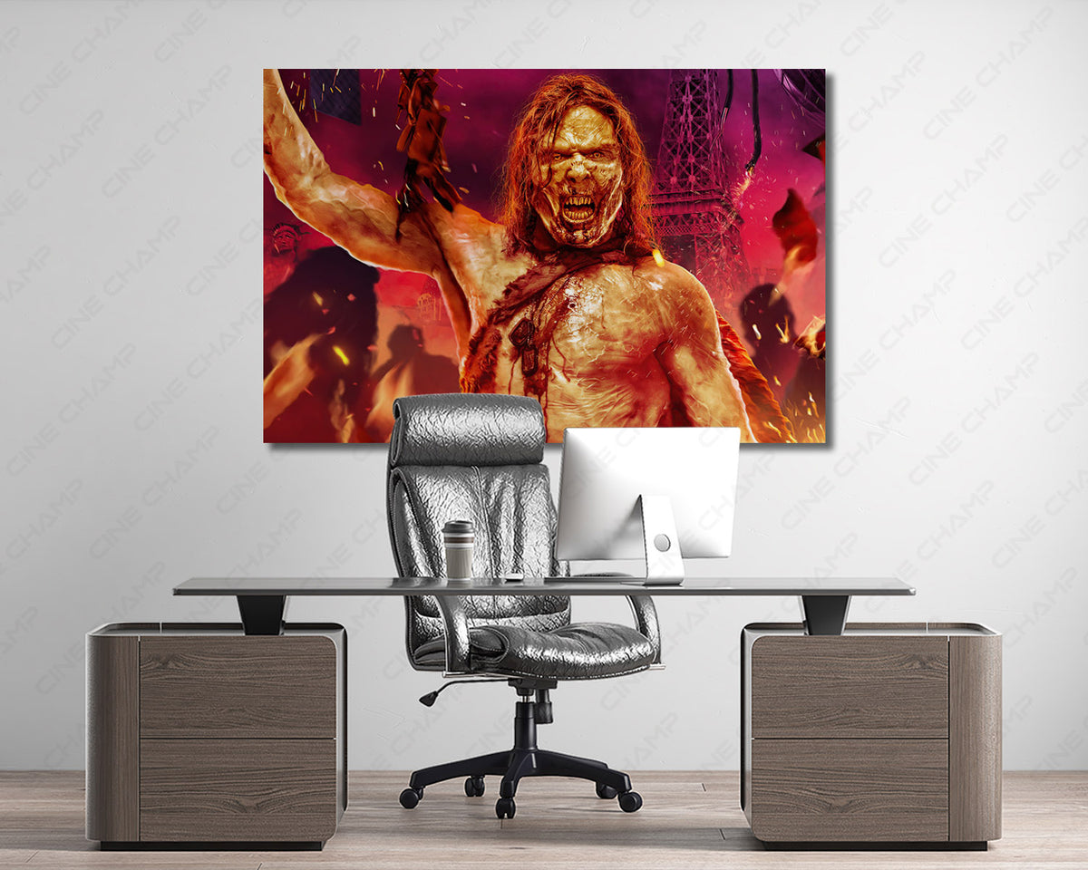 Army of the Dead Horror Canvas
