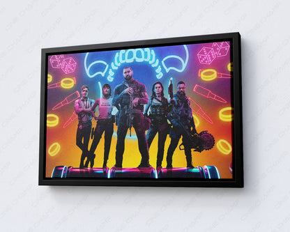 Army of the Dead Canvas Print Zombie Action Movie Wall Art
