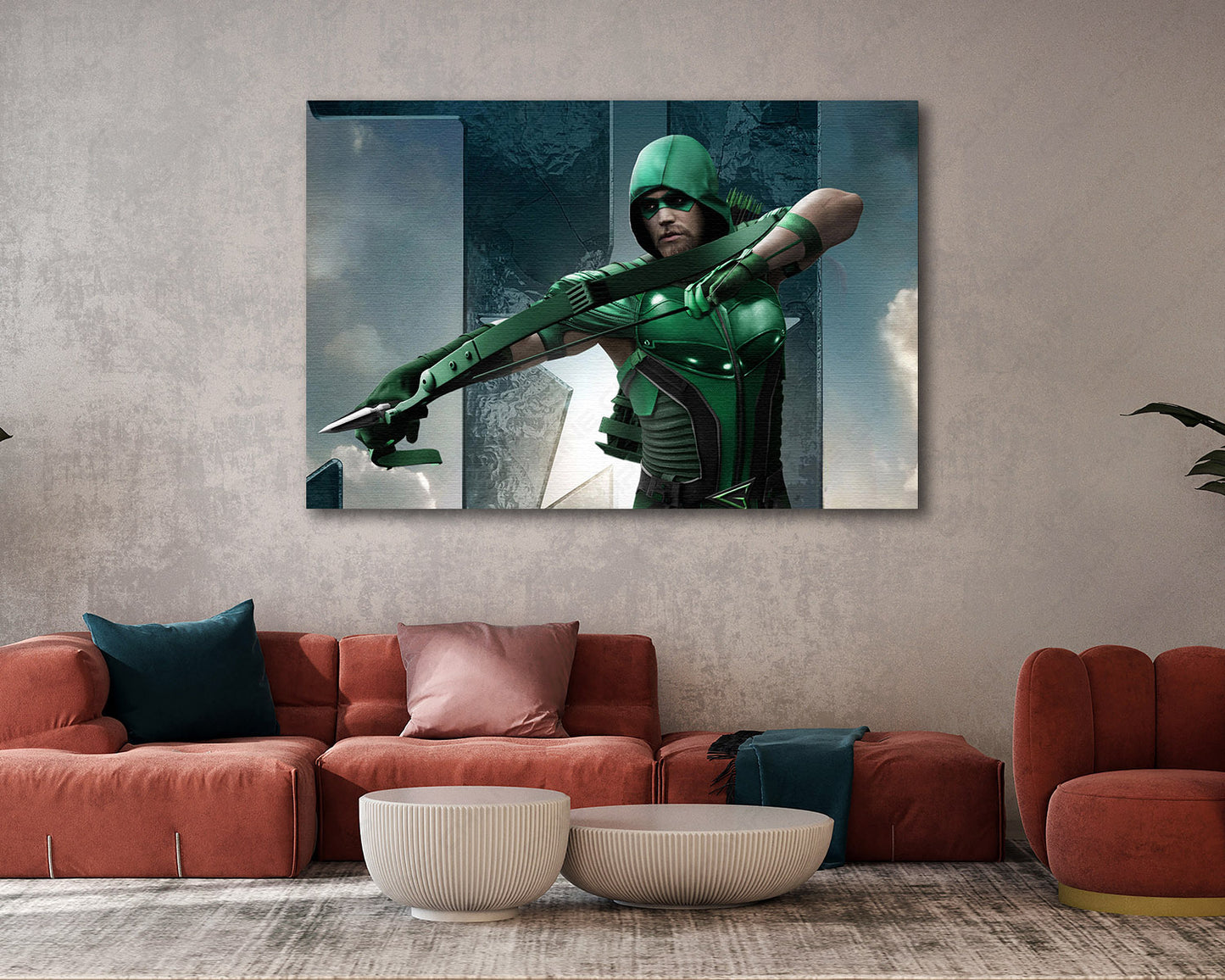 Arrow Canvas Print TV Series Wall Art