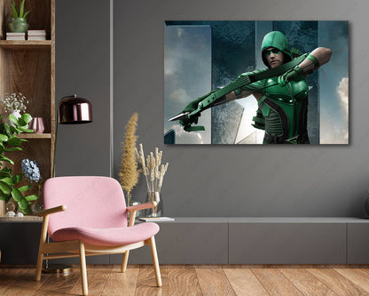 Arrow Canvas Print TV Series Wall Art