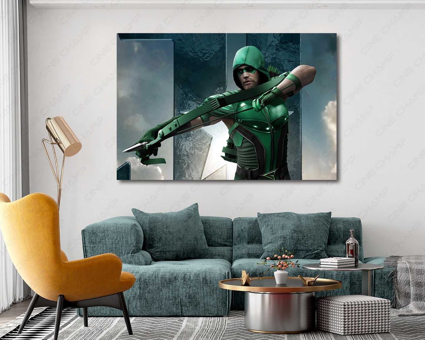 Arrow Canvas Print TV Series Wall Art