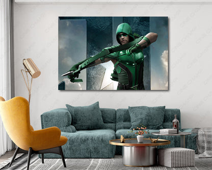 Arrow Canvas Print TV Series Wall Art