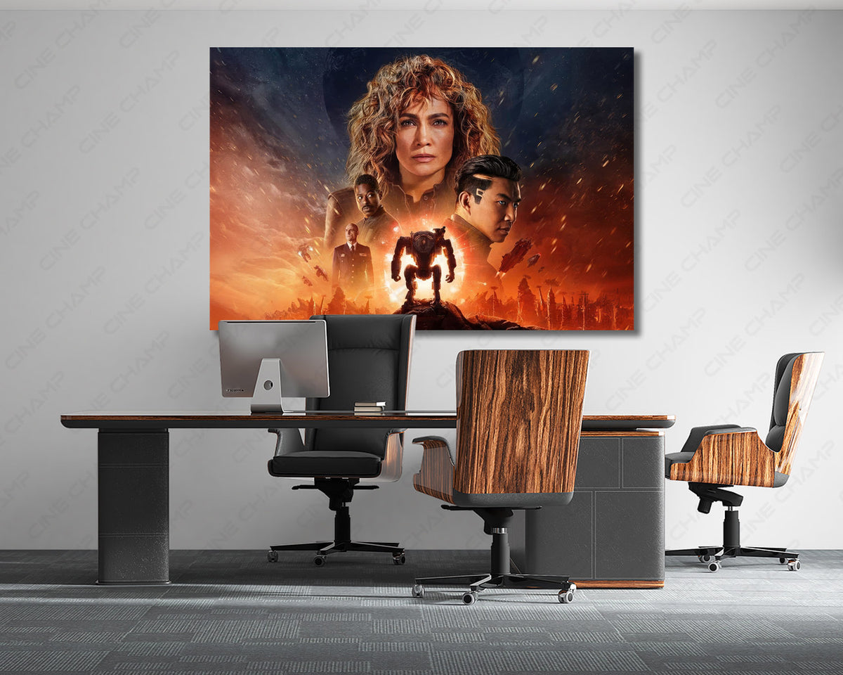 Atlas AI Cinematic Canvas Artwork