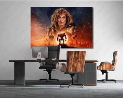 Atlas AI Cinematic Canvas Artwork