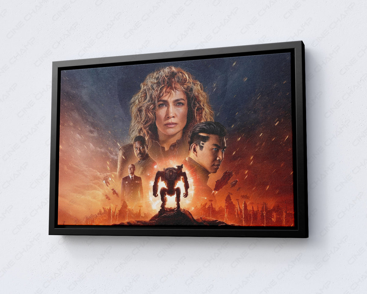 Atlas Netflix Movie Wall Art