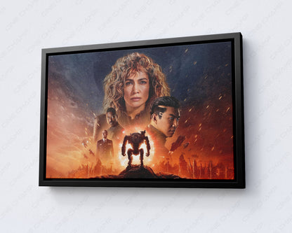 Atlas Netflix Movie Wall Art
