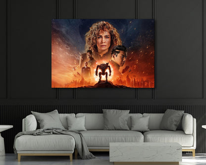 Atlas Sci-Fi Movie Canvas Print