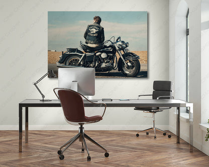 Austin Butler Bikeriders Cinematic Artwork