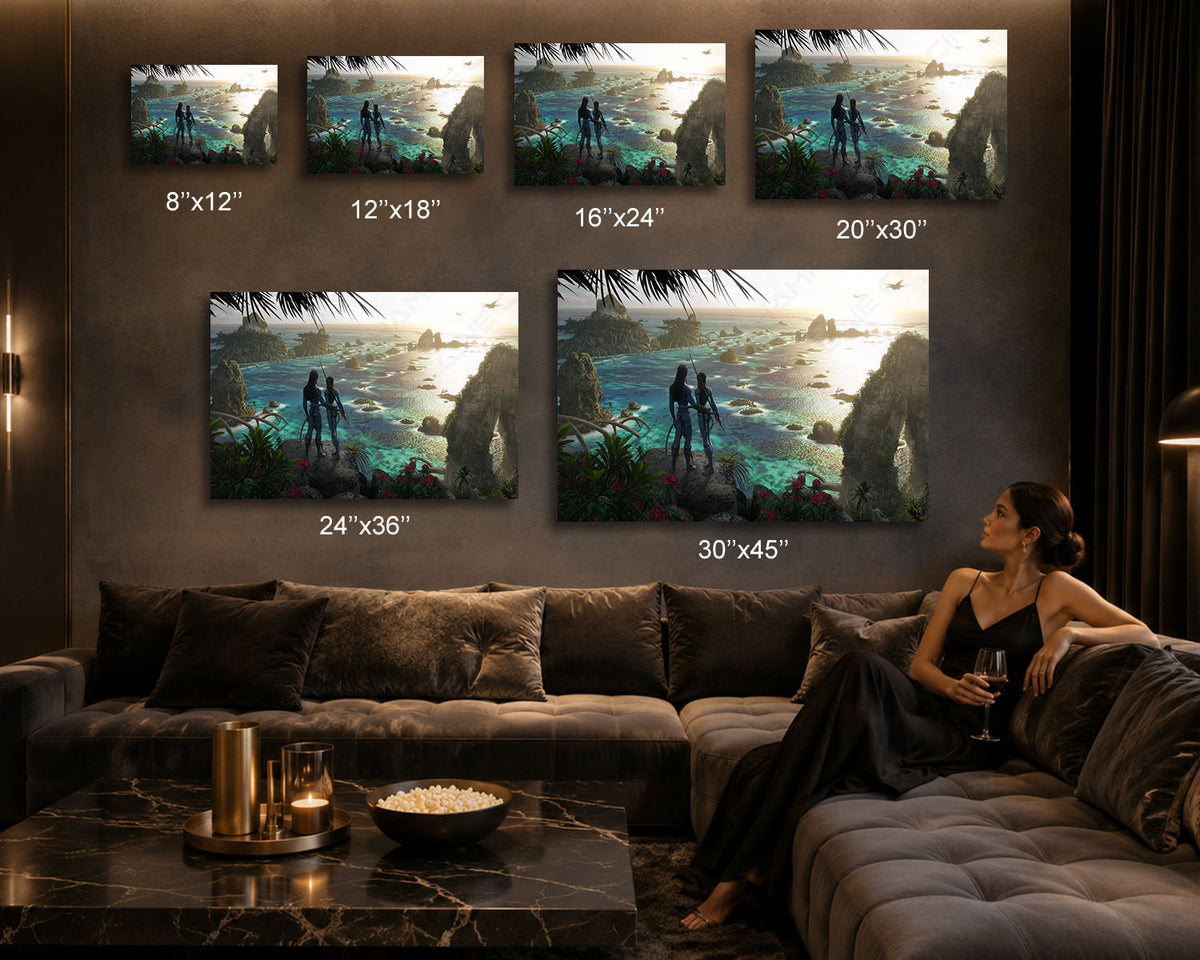 Avatar 2 Gaming Room Canvas Decor