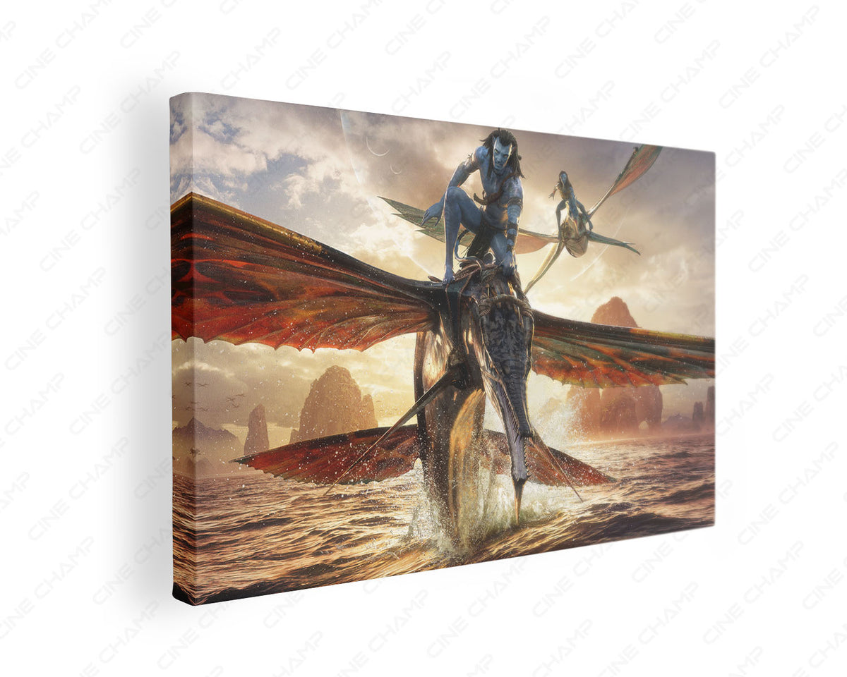 Avatar 2 Underwater Fantasy Canvas Art