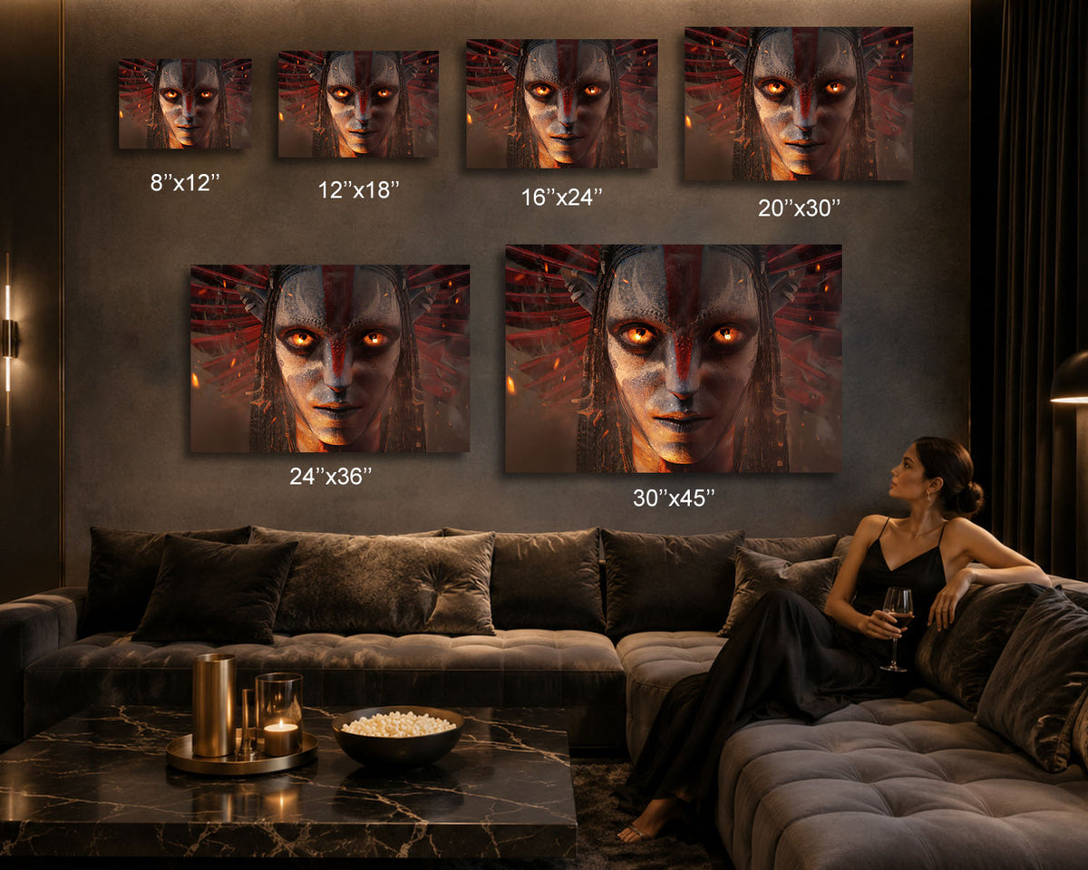 Avatar Fire and Ash Varang Wall Art